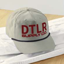 Load image into Gallery viewer, DTLR SUPPLY ROPE HAT - Gray