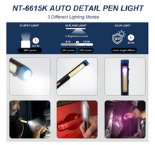 Load image into Gallery viewer, NextLED 3-in-1 Auto Detailing Pen Light - NT-6615K
