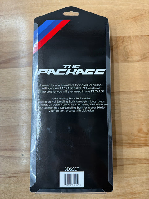 Detail brush kit (The Package)