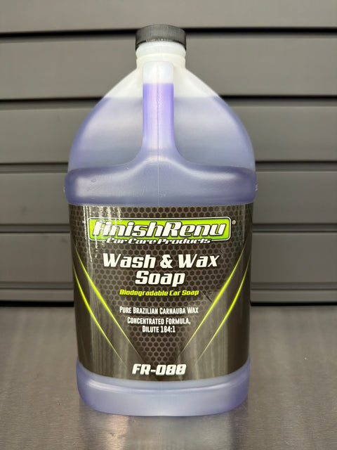 FINISH RENU Wash & Wax - Premier Exterior Car Soap with Wax