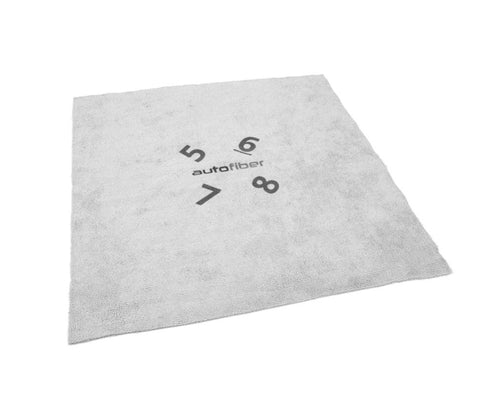 Autofiber [Quadrant Wipe] Microfiber Coating Leveling Towel (16 in. x 16 in., 390 gsm) - 10 pack