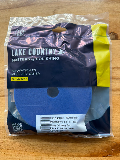 Lake Country HDO 5.5" Polishing pads