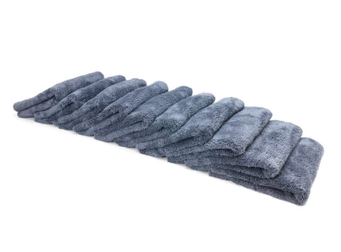 Autofiber [Korean Plush 550] Edgeless Detailing Towels (16 in. x 16 in. 550 gsm) 10 pack