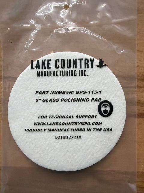 Lake Country Glass Polishing Pad 5”