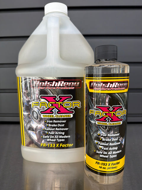 FINISH RENU X Factor - Iron Remover / Wheel Cleaner / Fallout Remover