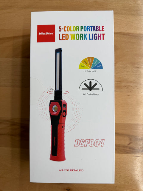 Maxshine 5 color paint correction light