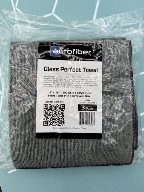AutoFiber GLASS PERFECT TOWEL (GPT) - 3 pack