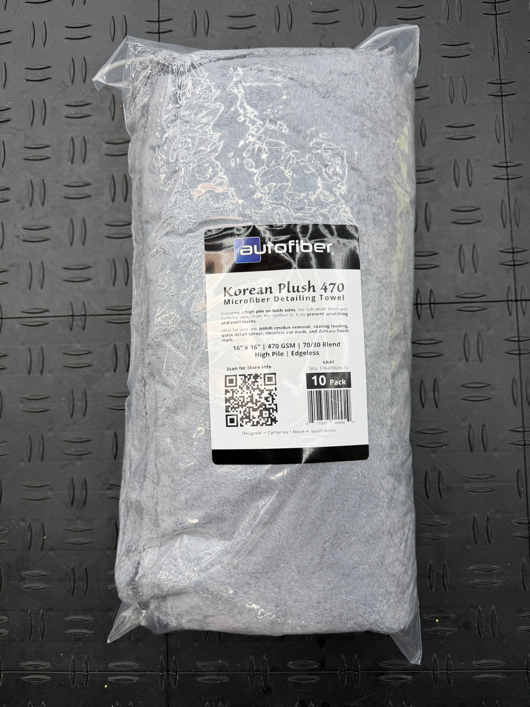 AutoFiber Korean plush Microfiber (10 pack) 470gsm 70/30