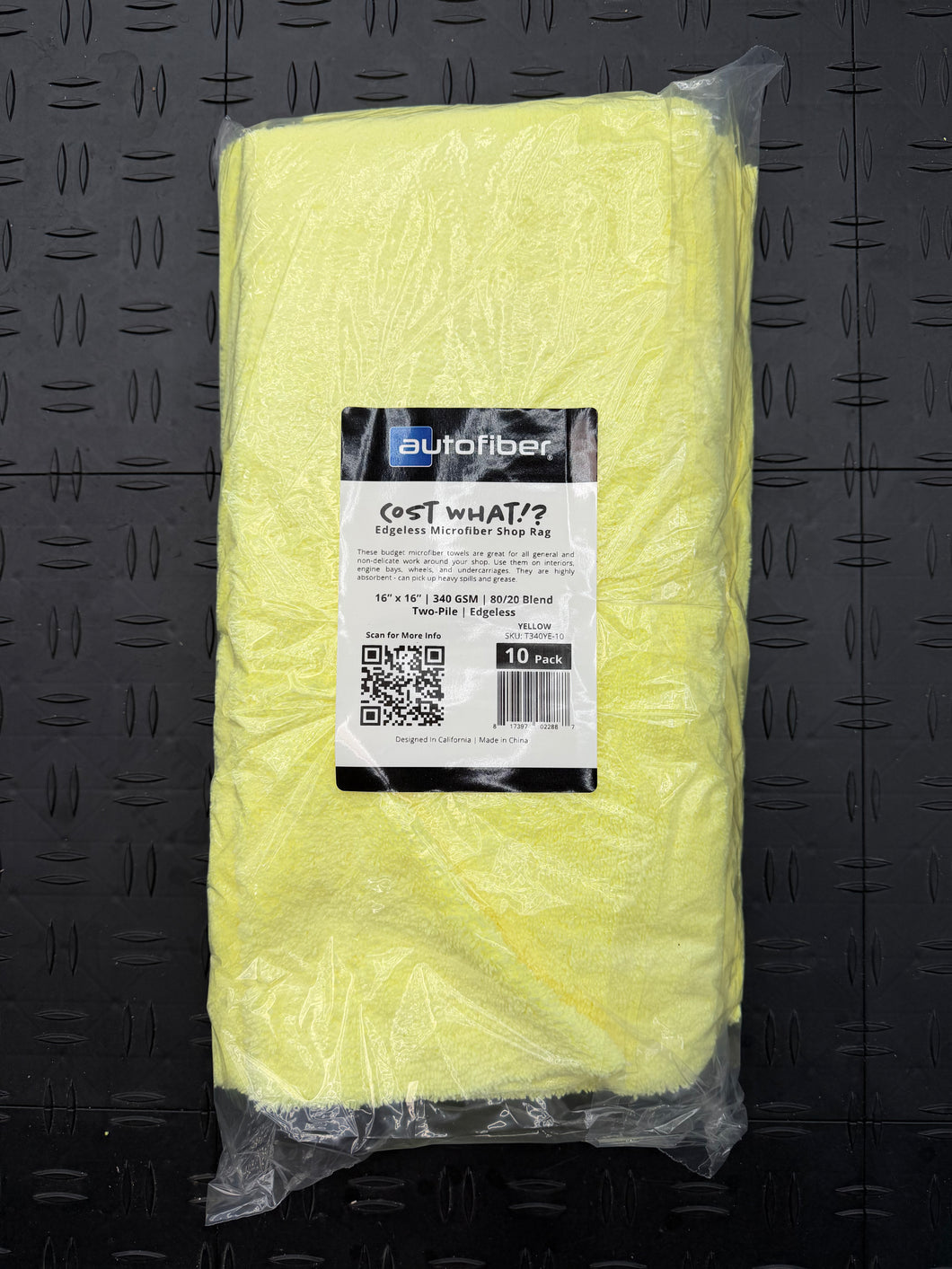 AutoFiber COST WHAT! Edgeless Microfiber (10 Pack) 340gsm