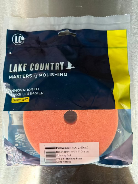 Lake Country HDO 5.5" Polishing pads