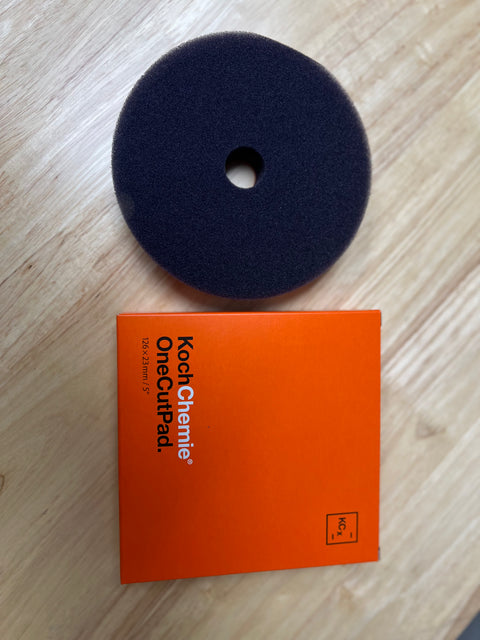 Koch Chemie One Cut Pad 126 x 23mm (use with 5 inch backing plate)