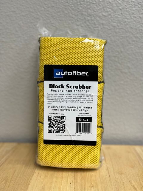 AutoFiber Block Scrubber