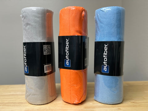 AUTOFIBER Mr. Everything Roll-o-Rags: Premium 16x16 Microfiber Towel - 300gsm 70/30 blend