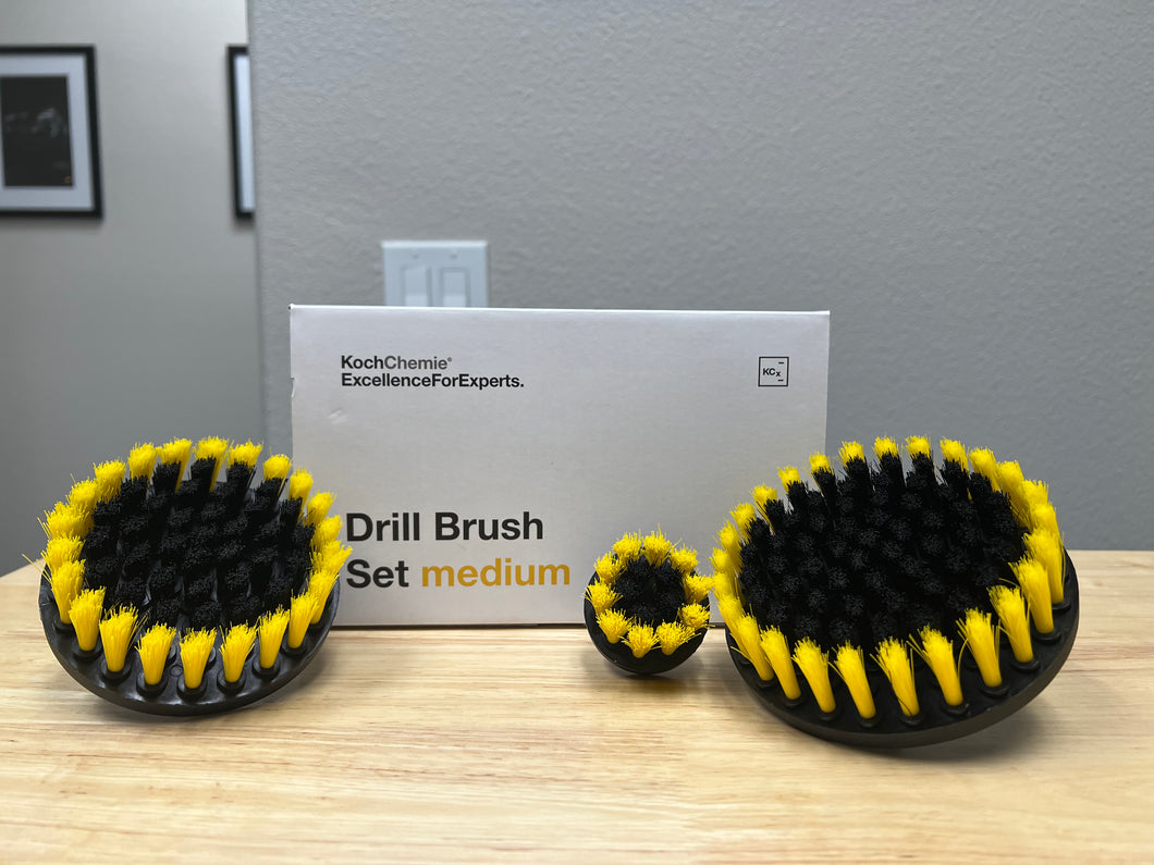 Koch Chemie DRILL BRUSH KIT (medium or hard)