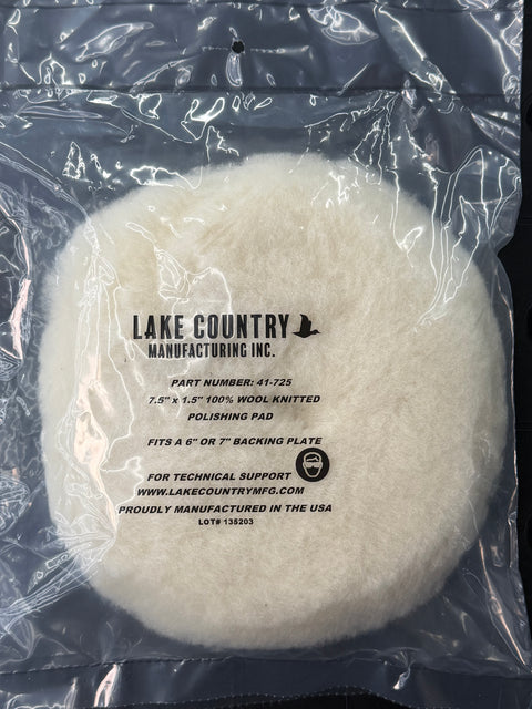Lake Country Wool Knitted Polishing Pad 7.5"