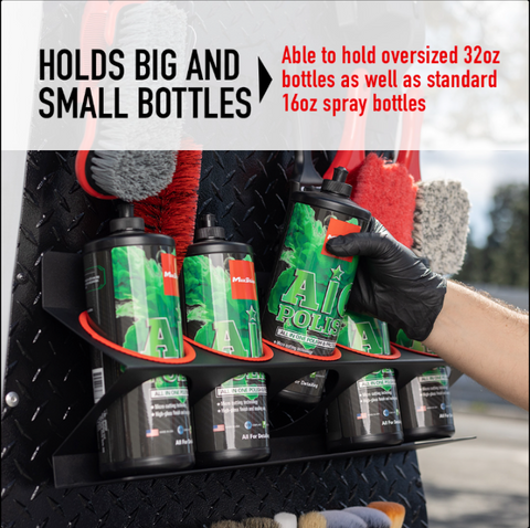 Maxshine Bottle Holder Shelf Unit