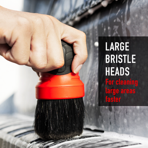 Large Brush Combo Kit - Rounded Grip