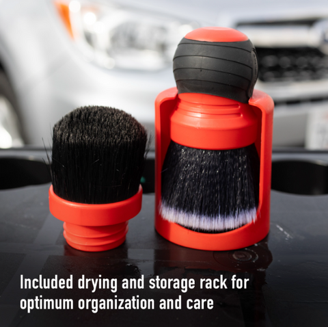 Large Brush Combo Kit - Rounded Grip