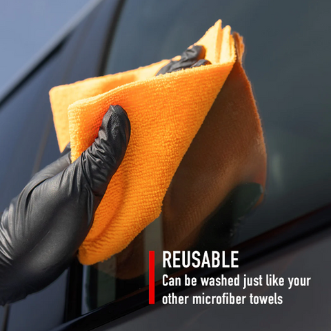 Mxshine 260GSM Microfiber Tear-Away Towel Roll - 30 Sheets/Roll