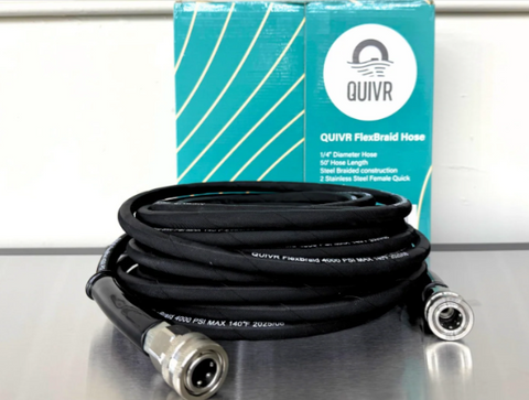 QUIVR FlexBraid Hose 50'