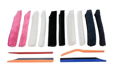 AutoFiber Detail Stix™ – Microfiber & Scrub Ninja for Tight Spaces
