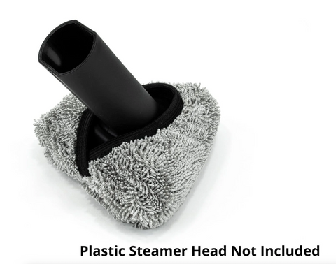 AutoFiber STEAMER COVER Triangle Head Microfiber Steamer Bonnet  - 12 pack