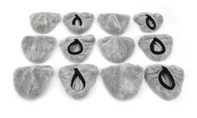 Load image into Gallery viewer, AutoFiber STEAMER COVER Triangle Head Microfiber Steamer Bonnet  - 12 pack
