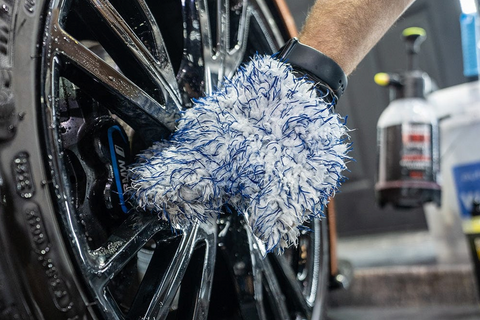 AutoFiber WHEEL PAW Wheel and Rim Cleaning Mitt - 2 pack
