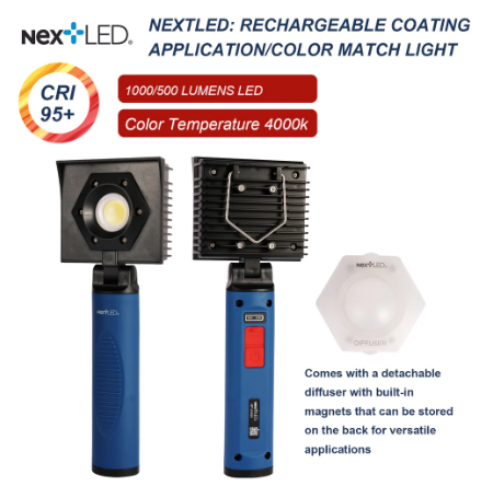 Next LED Professional Handheld Coating Light with Diffuser - NT-V3505