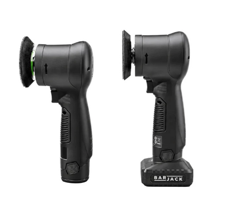 Barjack Raven - 3" Cordless Angled Dual Action Polisher – 12mm Orbit