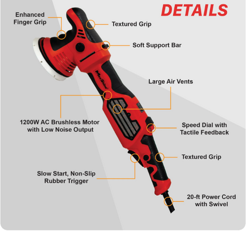 Maxshine MB15 & MB21 BRUSHLESS POLISHER