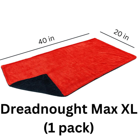 AUTOFIBER DREADNOUGHT MAX - Triple Layer Microfiber Twist Pile Drying Towel
